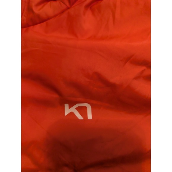 Kari Traa Eva Saane Hybrid Light Puffer Jacket Zipper Women's Medium Sunset - Picture 6 of 10
